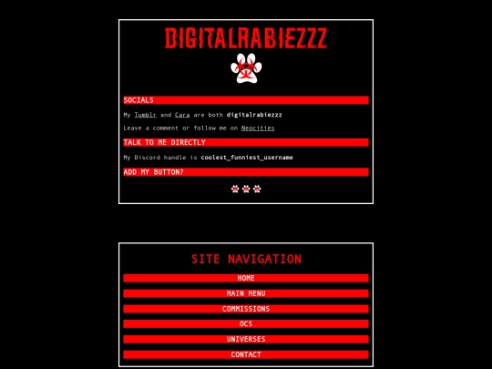 contact screenshot