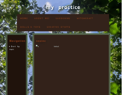 witchblog screenshot