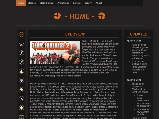 tf2-site/tf2Home screenshot