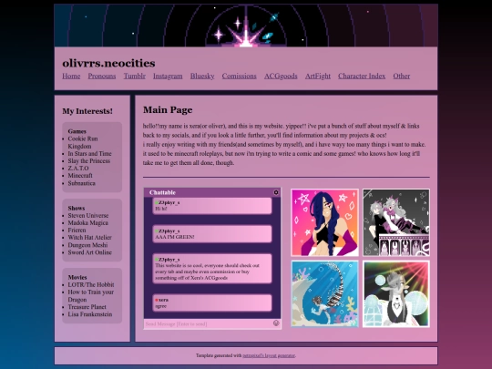 index screenshot