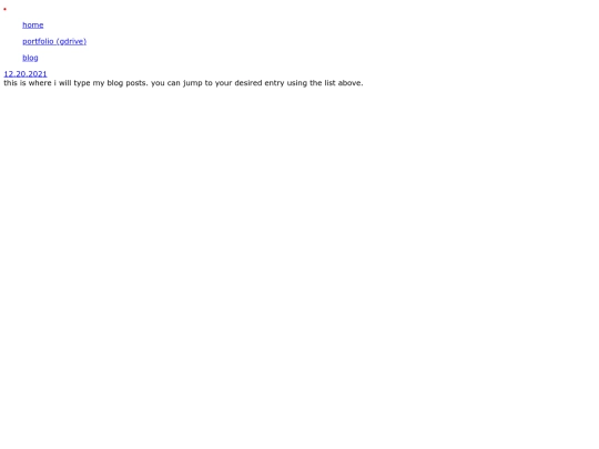 blog screenshot