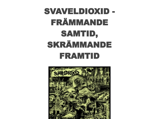 reviews/svaveldioxid-frammandesamtid screenshot