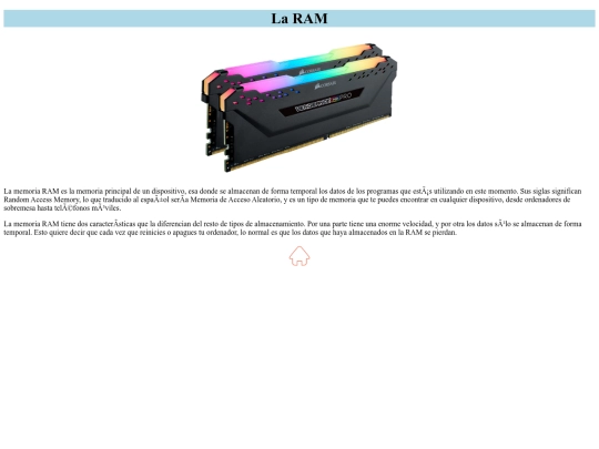enlaces a paginas/ram screenshot