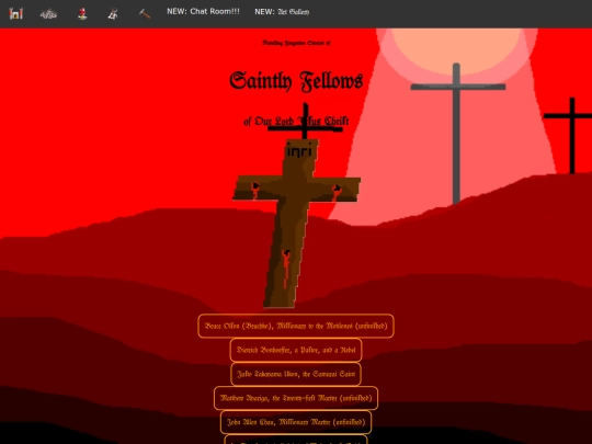 listofsaints screenshot