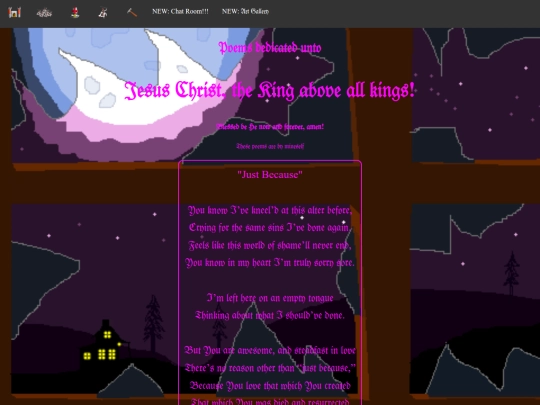 listpoems screenshot