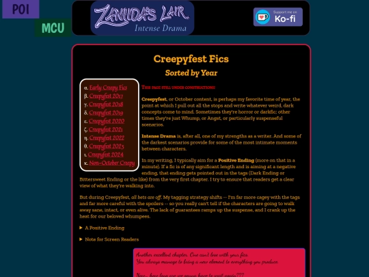fics/CreepyfestHistory screenshot