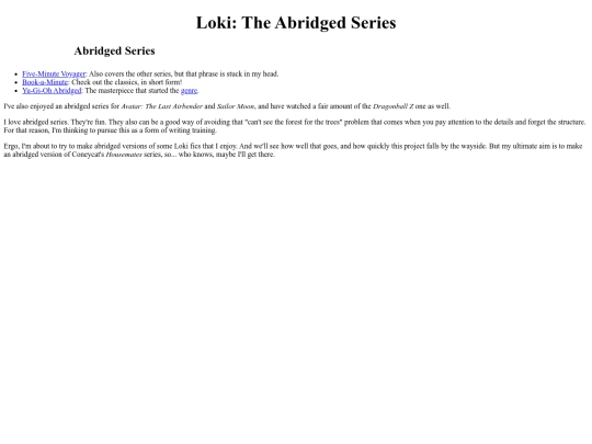 fics/abridged/LokiAbridged screenshot