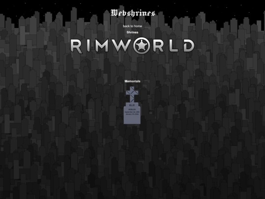 webshrine screenshot