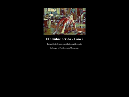 El hombre herido - Caso 2 screenshot
