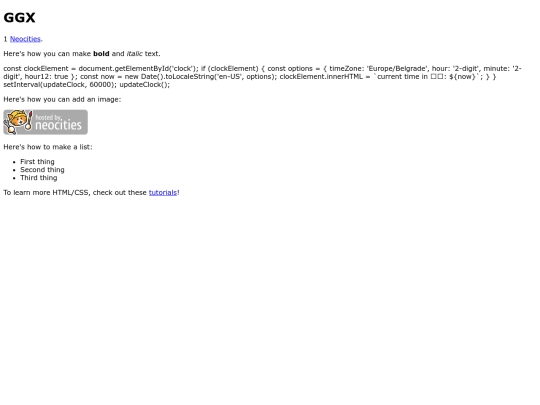 index screenshot