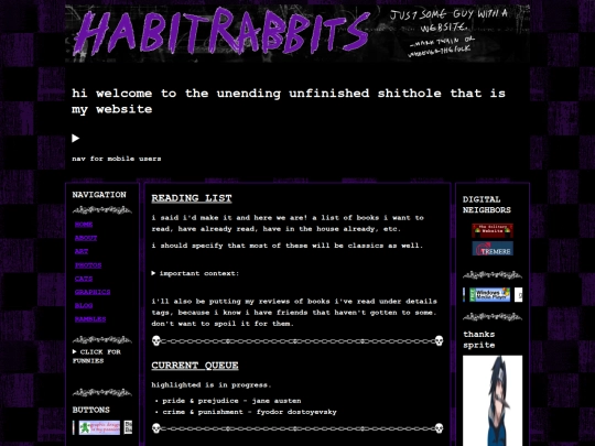 entries/unscripted/readinglist screenshot