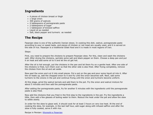 recipe screenshot