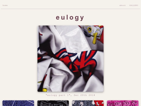 eulogy (2018) screenshot