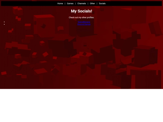 socials screenshot