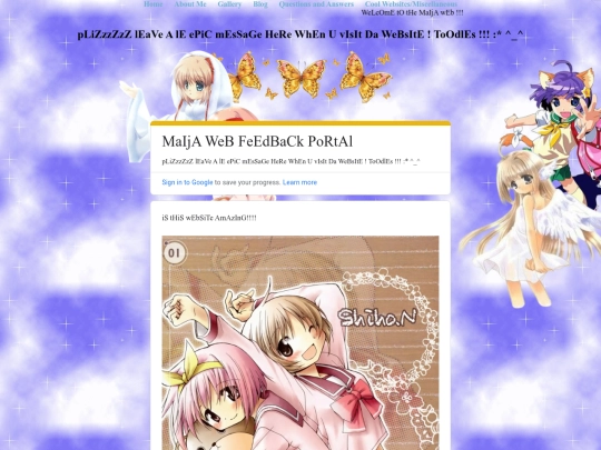 Feetback screenshot