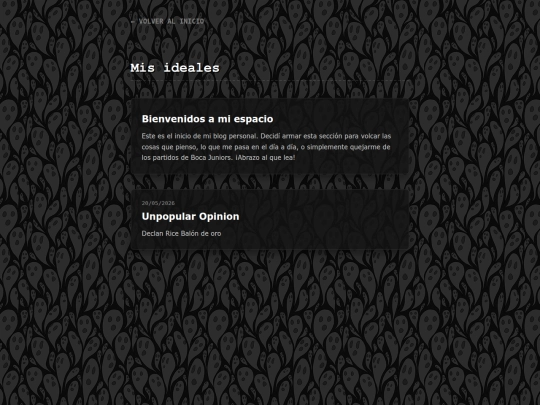 blog screenshot