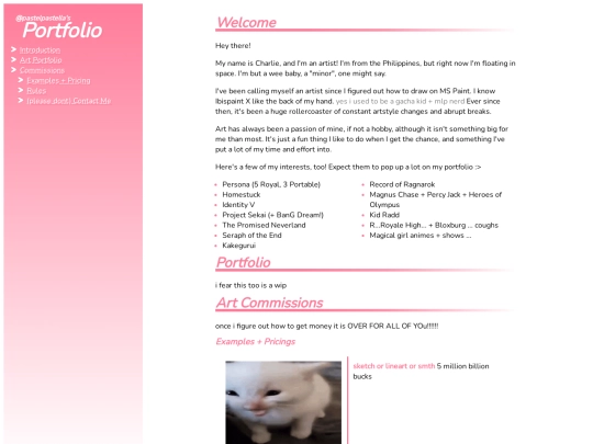 portfolio screenshot