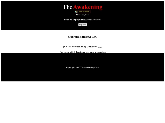 Banking/UserBankingHistory/TEST screenshot