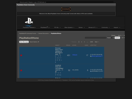 enter/pshome screenshot
