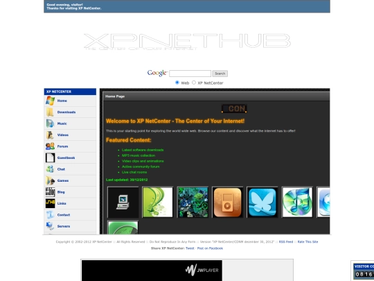test screenshot
