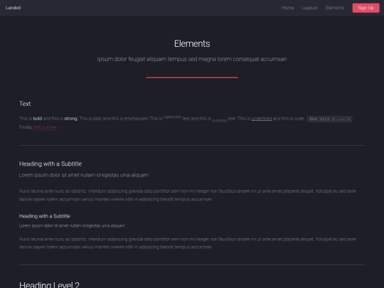 elements screenshot
