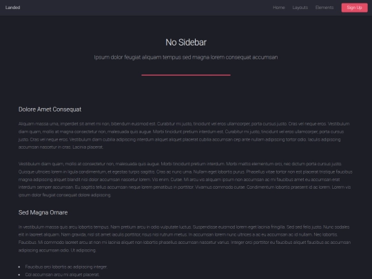 no-sidebar screenshot