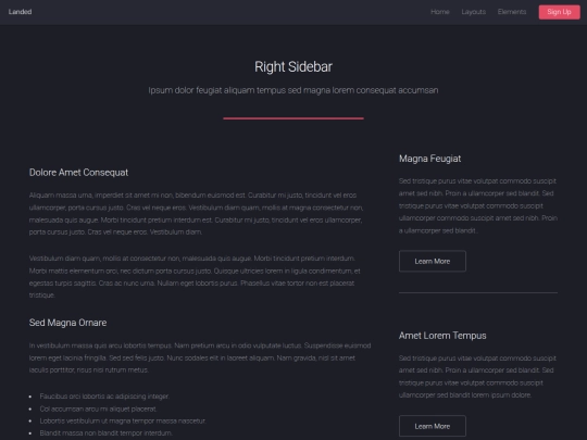 right-sidebar screenshot
