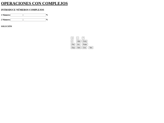 Calculacomplejos screenshot