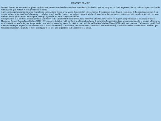JohannesBrahms screenshot