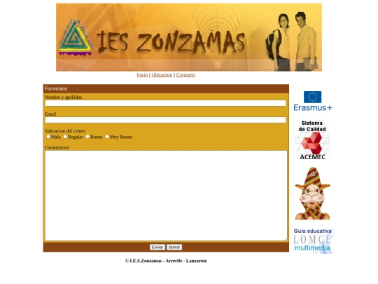 html/contacto screenshot