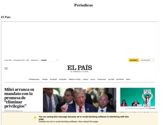 periodicos screenshot