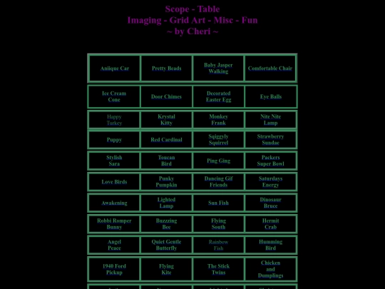 ScopeTableMiscArt screenshot