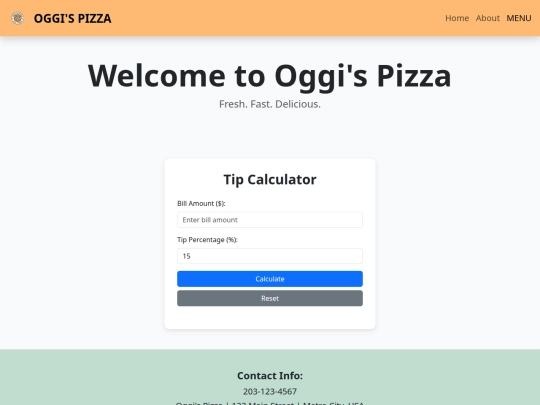 Oggis/tipcalc screenshot