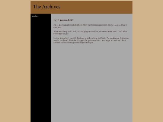 archives/secretNook screenshot
