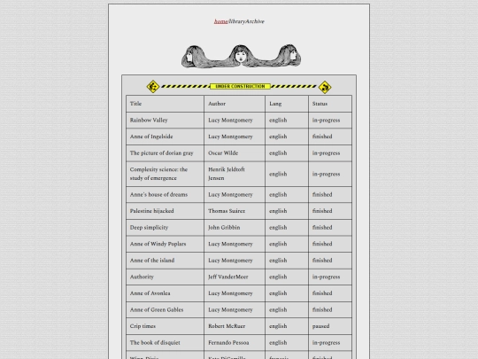 blog/libraryArchive screenshot