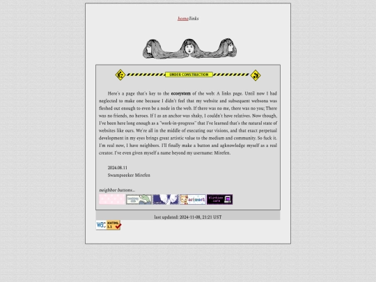 blog/links screenshot