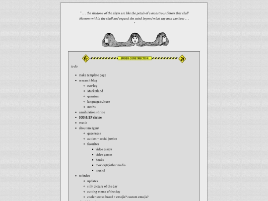 blog/toDO screenshot