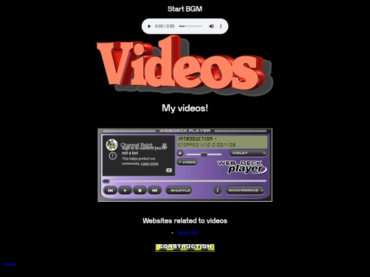 IndexVideos screenshot
