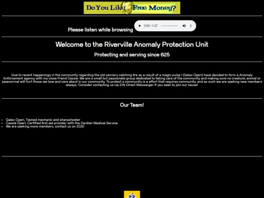 RapuWebsite screenshot