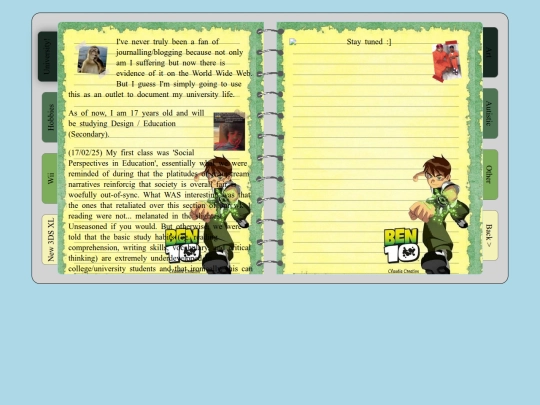 blog screenshot