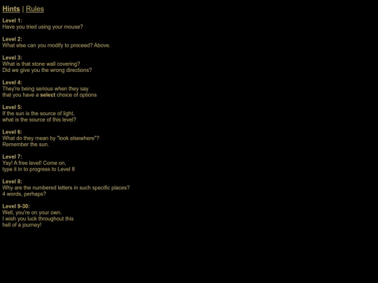 hintsandrules screenshot