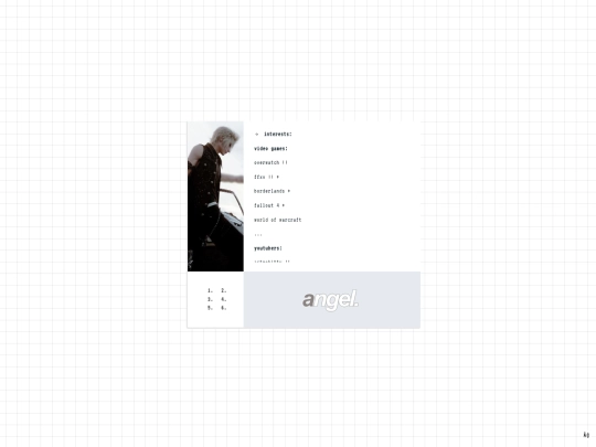 interests screenshot