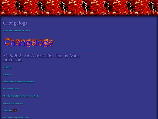 changelog screenshot