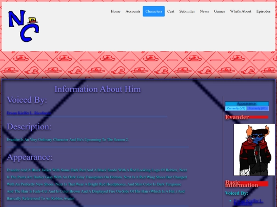 characters/Evander screenshot