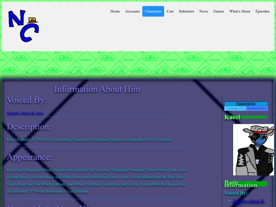 characters/Kacel screenshot