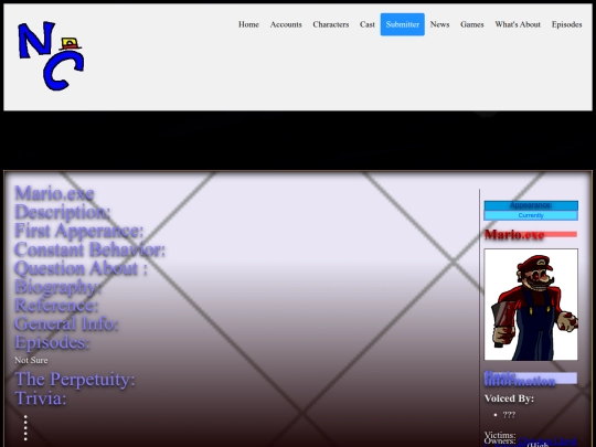 creepypasta/mario.exe screenshot