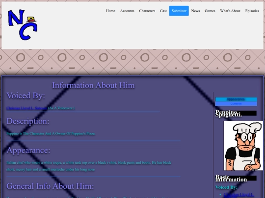 submitters/general screenshot