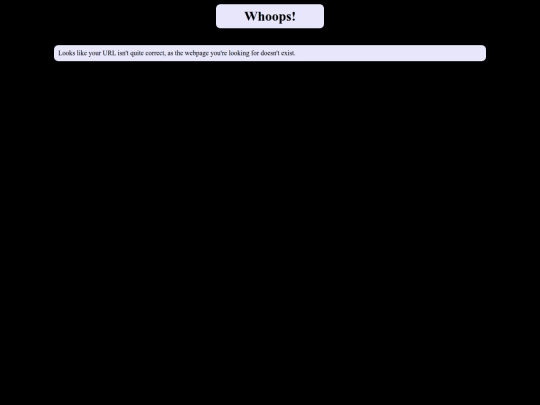 not_found screenshot
