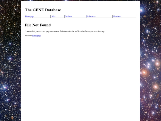 not_found screenshot