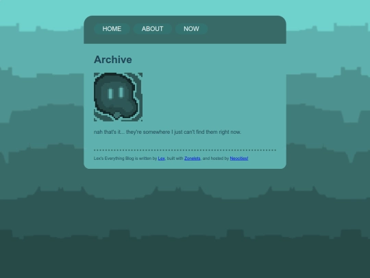 archive screenshot
